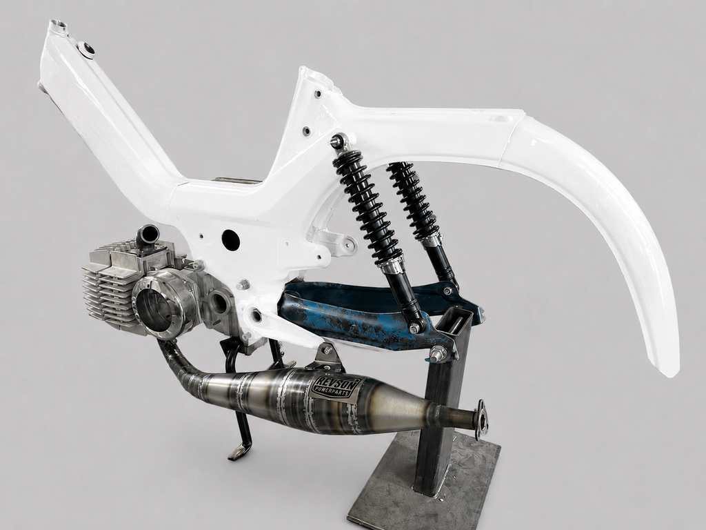 Rennauspuff RP80H (70cc-80cc) (ohne Schalldämpfer)