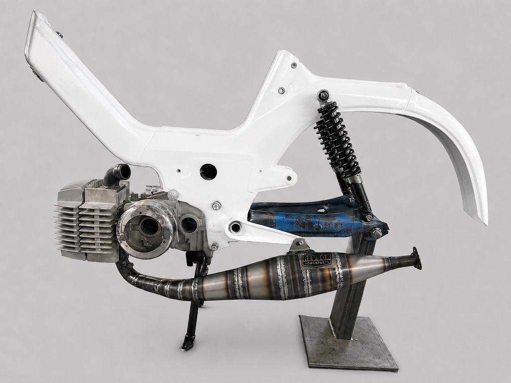 Rennauspuff RP80H (70cc-80cc) (ohne Schalldämpfer)